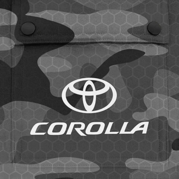 Corolla Exclusive Logo Fashion Hoodie Half Zip BLC11625A1CRL - Gray - Image 3