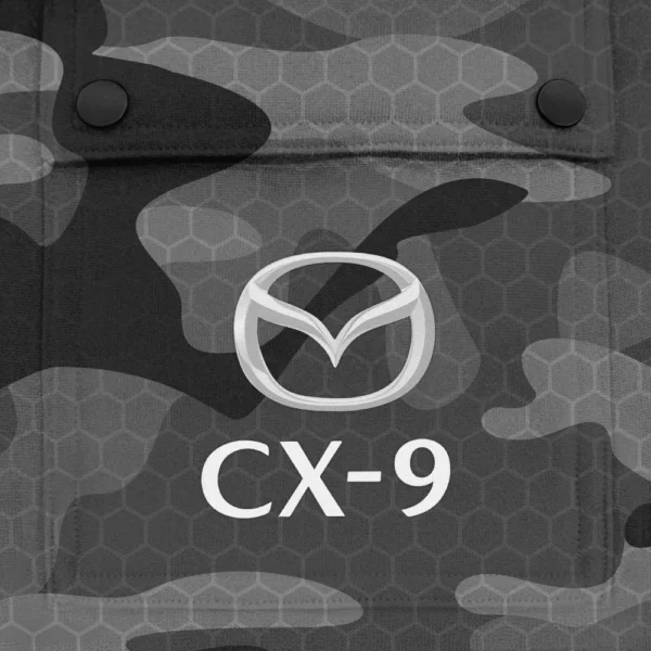 CX-9 Exclusive Logo Fashion Hoodie Half Zip BLC11625A1CX9 - Gray - Image 3