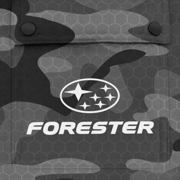 Forester Exclusive Logo Fashion Hoodie Half Zip BLC11625A1FST - Gray - Image 3