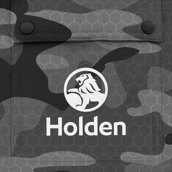 Holden Exclusive Logo Fashion Hoodie Half Zip BLC11625A1HLD - Gray - Image 3