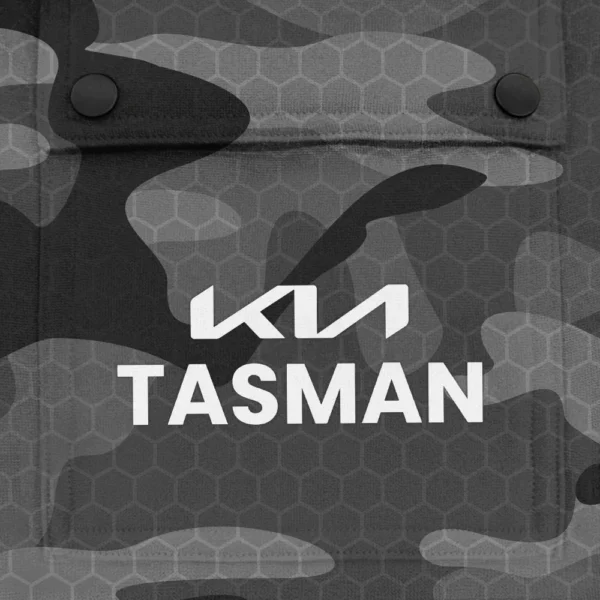 Tasman Exclusive Logo Fashion Hoodie Half Zip BLC11625A1TAS - Gray - Image 3