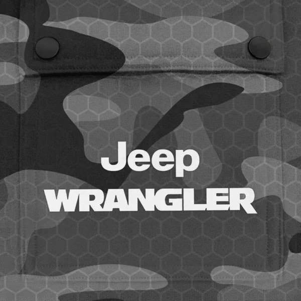 Wrangler Exclusive Logo Fashion Hoodie Half Zip BLC11625A1WRL - Gray - Image 3
