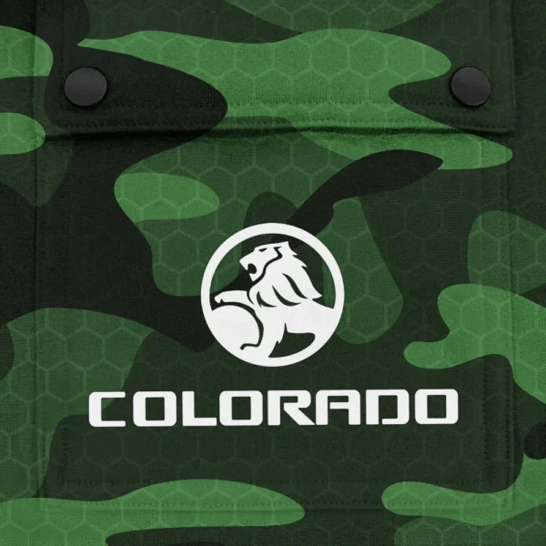 Colorado Exclusive Logo Fashion Hoodie Half Zip BLC11625A1CLD - Green - Image 3