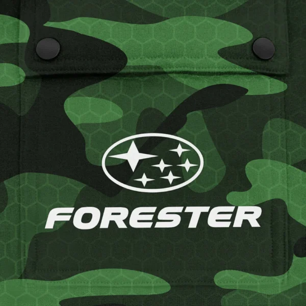 Forester Exclusive Logo Fashion Hoodie Half Zip BLC11625A1FST - Green - Image 3