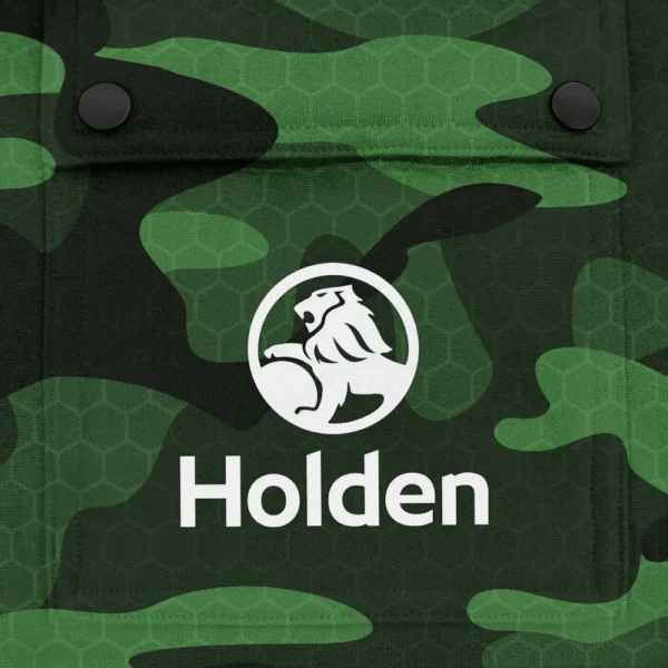 Holden Exclusive Logo Fashion Hoodie Half Zip BLC11625A1HLD - Green - Image 3