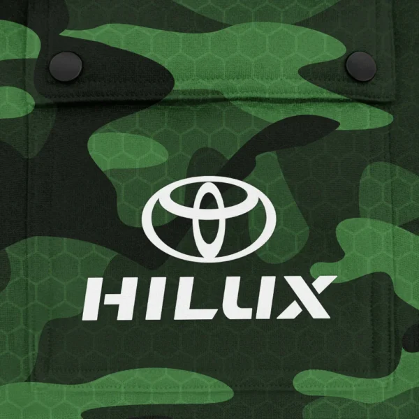 Hilux Exclusive Logo Fashion Hoodie Half Zip BLC11625A1HLX - Green - Image 3