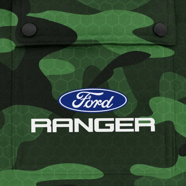 Ranger Exclusive Logo Fashion Hoodie Half Zip BLC11625A1RNG - Green - Image 3