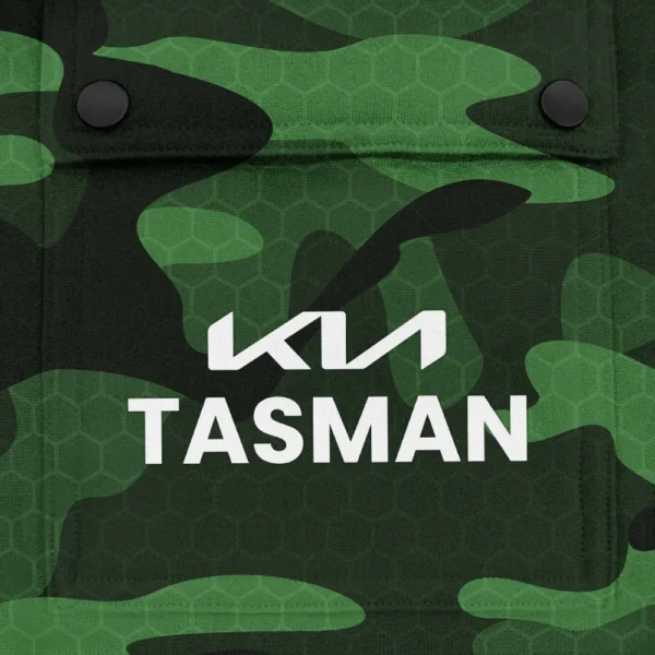 Tasman Exclusive Logo Fashion Hoodie Half Zip BLC11625A1TAS - Green - Image 3