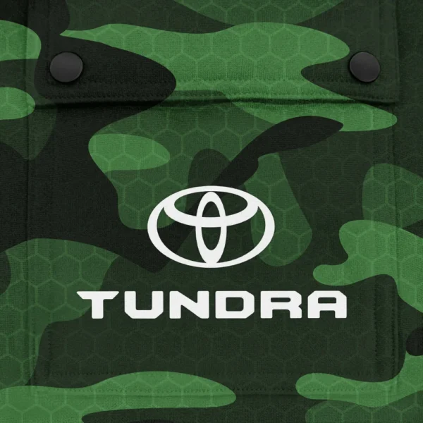 Tundra Exclusive Logo Fashion Hoodie Half Zip BLC11625A1TDR - Green - Image 3
