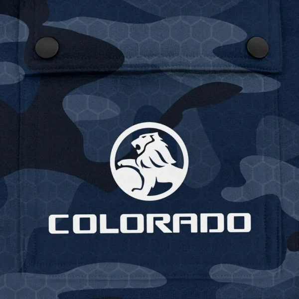 Colorado Exclusive Logo Fashion Hoodie Half Zip BLC11625A1CLD - Navy - Image 3