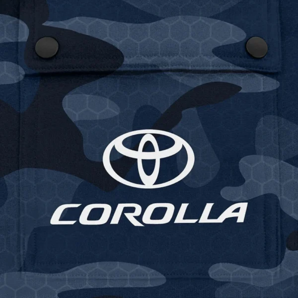 Corolla Exclusive Logo Fashion Hoodie Half Zip BLC11625A1CRL - Navy - Image 3