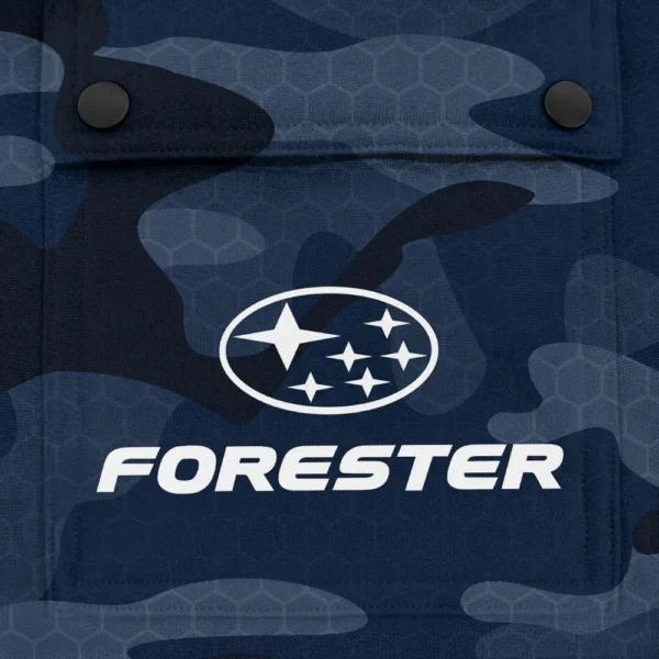Forester Exclusive Logo Fashion Hoodie Half Zip BLC11625A1FST - Navy - Image 3
