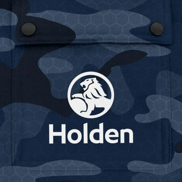 Holden Exclusive Logo Fashion Hoodie Half Zip BLC11625A1HLD - Navy - Image 3