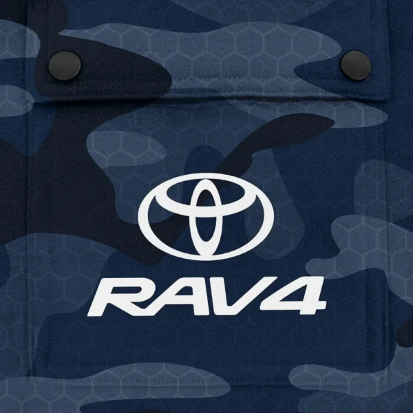 RAV4 Exclusive Logo Fashion Hoodie Half Zip BLC11625A1RAV4 - Navy - Image 3