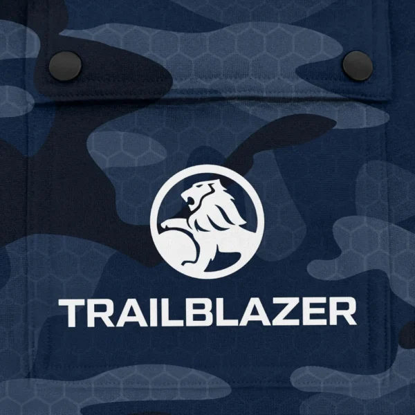 Trailblazer Exclusive Logo Fashion Hoodie Half Zip BLC11625A1TBZ - Navy - Image 3