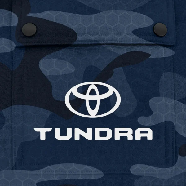 Tundra Exclusive Logo Fashion Hoodie Half Zip BLC11625A1TDR - Navy - Image 3