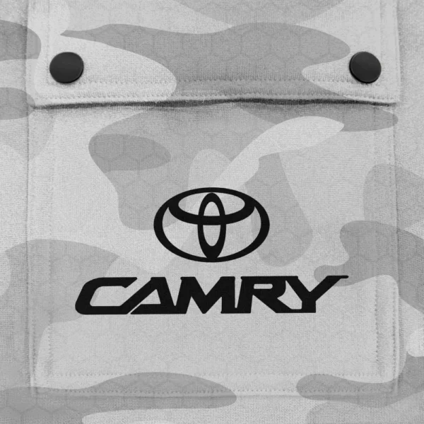 Camry Exclusive Logo Fashion Hoodie Half Zip BLC11625A1CMR - White - Image 3