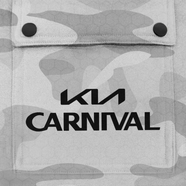 Carnival Exclusive Logo Fashion Hoodie Half Zip BLC11625A1CNV - White - Image 3