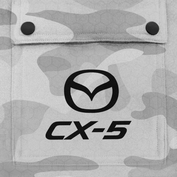 CX-5 Exclusive Logo Fashion Hoodie Half Zip BLC11625A1CX5 - White - Image 3