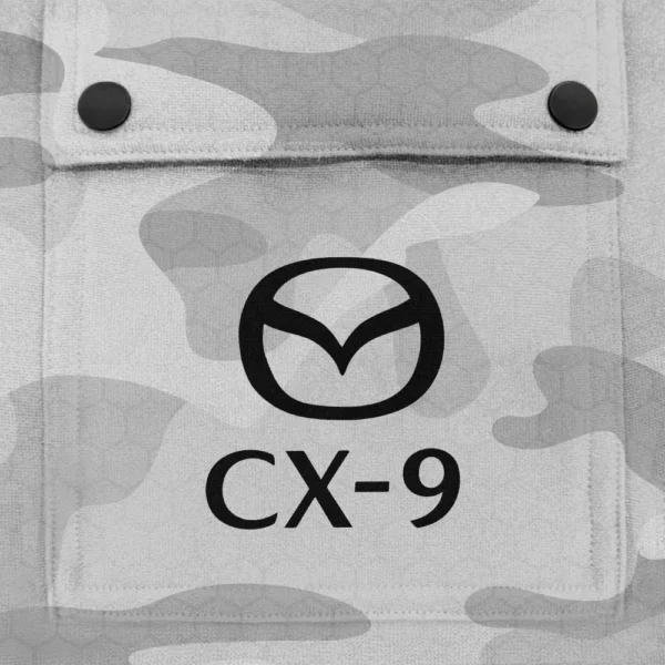 CX-9 Exclusive Logo Fashion Hoodie Half Zip BLC11625A1CX9 - White - Image 3