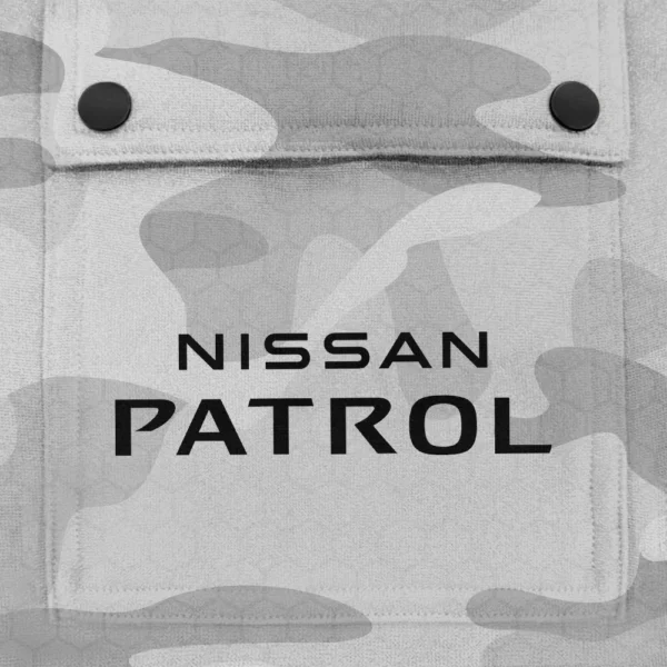 Patrol Exclusive Logo Fashion Hoodie Half Zip BLC11625A1PTL - White - Image 3
