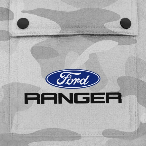 Ranger Exclusive Logo Fashion Hoodie Half Zip BLC11625A1RNG - White - Image 3