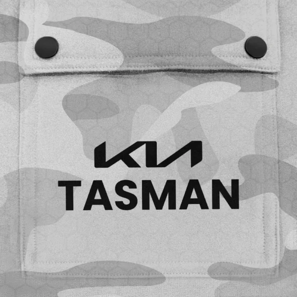 Tasman Exclusive Logo Fashion Hoodie Half Zip BLC11625A1TAS - White - Image 3