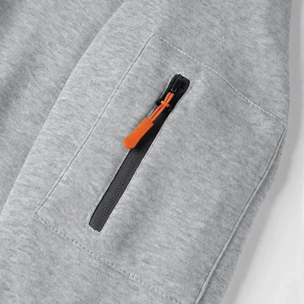 Sorento Exclusive Logo Fashion Hoodie Half Zipper BLC22525A1SRT - Gray - Image 2