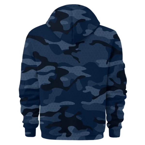 Corolla Cross Exclusive Logo Fashion Hoodie Half Zip BLC11625A1CCR - Navy - Image 2