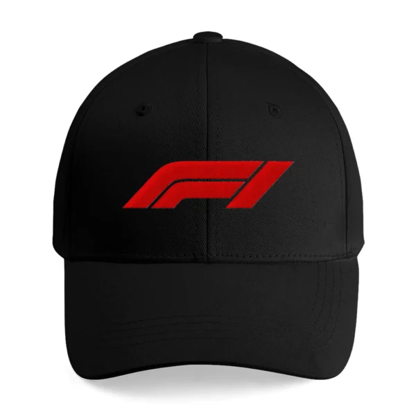 2025 F1 The Movie Exclusive Logo Embroidery Cap BLF116625A7 - Black