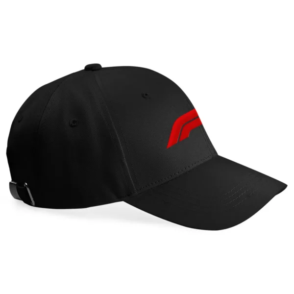 2025 F1 The Movie Exclusive Logo Embroidery Cap BLF116625A7 - Black - Image 2