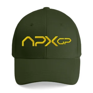 2025 F1 The Movie Exclusive Logo Embroidery Cap BLF116625A3 - ArmyGreen