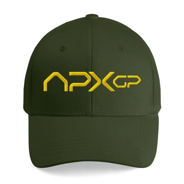 2025 F1 The Movie Exclusive Logo Embroidery Cap BLF116625A3 - ArmyGreen