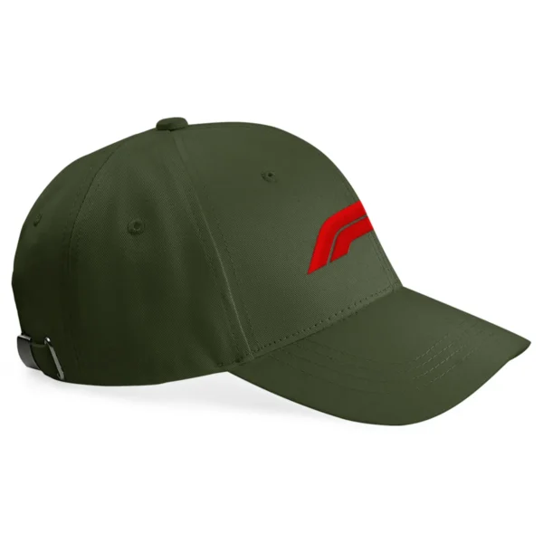 2025 F1 The Movie Exclusive Logo Embroidery Cap BLF116625A7 - ArmyGreen - Image 2