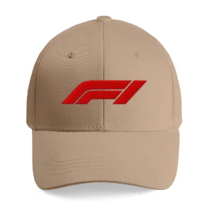 2025 F1 The Movie Exclusive Logo Embroidery Cap BLF116625A7 - Khaki