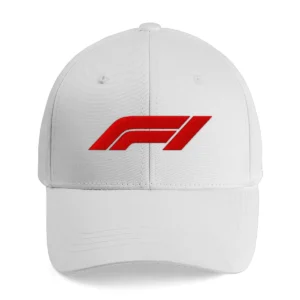 2025 F1 The Movie Exclusive Logo Embroidery Cap BLF116625A7 - White