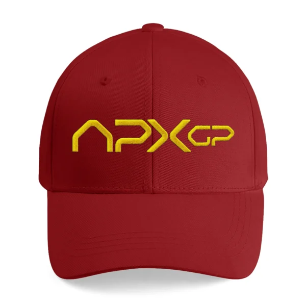 2025 F1 The Movie Exclusive Logo Embroidery Cap BLF116625A3 - Red