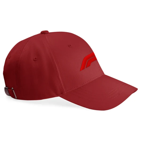 2025 F1 The Movie Exclusive Logo Embroidery Cap BLF116625A7 - Red - Image 2